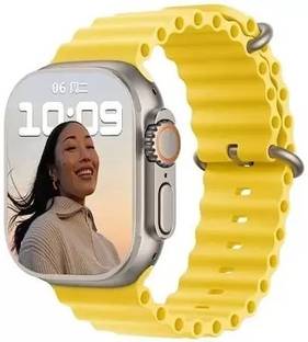 Ephemeral Watch8 Ultra Full HD Heart & SpO2 Monitoring,14 Sports Modes,Sleep Monitor Smartwatch