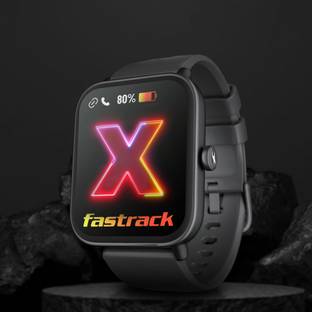 Fastrack Revoltt X-1.83'|Blazing Fast UI|Single Sync BT Calling|Calculator|In-built games Smartwatch