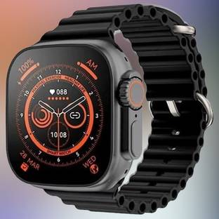 KadWaniya T800 Ultra Smart Watch With Wireless Charging Smartwatch