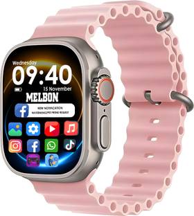 Melbon T800 Ultra Smart Watch: 1.99" Touch Display, BT Calling, with Multiple Features Smartwatch