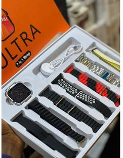 Varun Traders 7 in 1 Ultra Android Smart Watch Men 4G Network BT Call GPS X8 Ultra Smartwatch