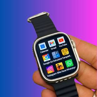 BOOMLY New T800 Smartwatch Ultra 8 With BT Calling & New Multi Sport Mode Smartwatch