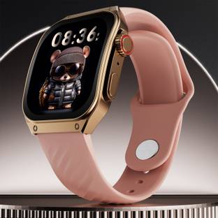 fire boltt 51.8mm (1.96") AMOLED Display, Wireless Charging, 100+ sports modes. Smartwatch