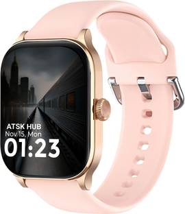 ATSK HUB Smartwtach , 1000 Nits & Bluetooth Calling Smartwatch