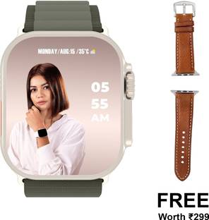 INNOMAX Imx 2.01" Always-On Display Smart Watch with Bluetooth Calling Smartwatch