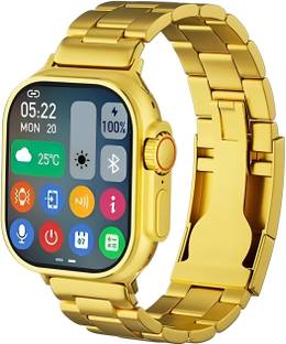ATSK HUB S9 Ultra Gold Watch With Many Features Bluetooth Call & Smart Features-- Smartwatch