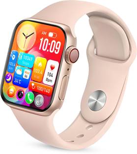 WTG I8 Pink-A1 Full Screen Touch Watch Specially Made for Girl & Women Smartwatch