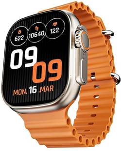 YAROH NMM_502A_T800 ULTRA 8 SMARTWATCH FOR MEN WOMEN WITH WIRELESS CHARGER Smartwatch