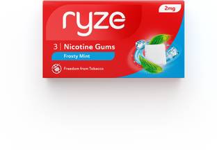 Ryze Nicotine Gum 2mg (Frosty Mint) Pack of 30 Smoking Cessations