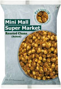 MINIMALL SUPER MARKET Whole Roasted Salted Chana with Skin/Bhuna Chana/Chana Namkeen