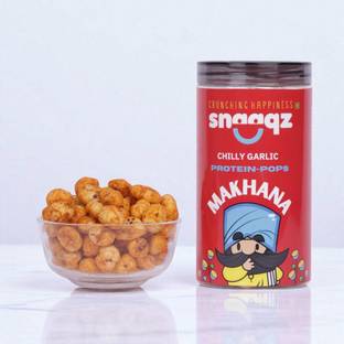 Snaaqz Chilly Garlic Makhana