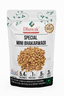 Dhawak Gujrati Mini Bhakarwadi Bakarwadi Crunchy Light and Flavourful Bhakarwadi Snacks