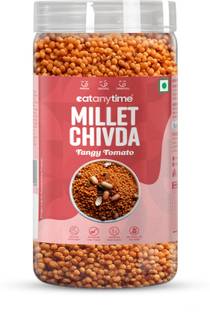 Eat Anytime Tangy Tomato Millet Chivda | High In Fiber | Guilt-Free Snacking, Pack of 1