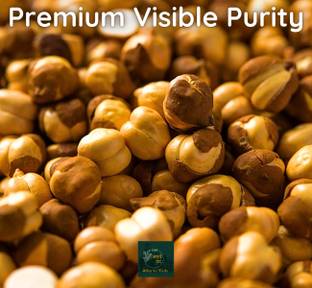The Atharva-veda Healthy Roasted Chana 450g | Desi Chana Bhuna Whole | Crispy Roasted Chickpeas