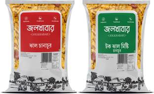 JOLKHABAR Tok Jhal Misti and Jhal Chanachur Combo Pack | Tok Jhal Misti and Jhal Chanachur