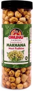 ppchulbuli MAST PUDINA Makhana Roasted in Olive Oil Lotus Seeds(Makhana)