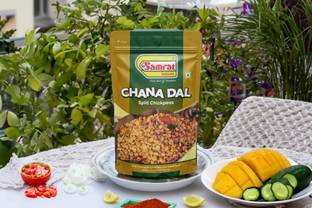 SAMRAT CHANA DAL Split Chickpeas Spicy & Crispy Taste Namkeen|Ghar Jaisi Hi Namkeen|