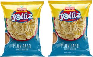 TASTEA ANAND PLAIN PAPDI 200gm Pack Of 2