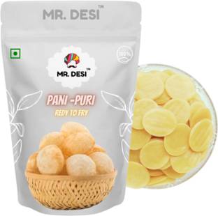 MR DESI Panipuri Pellets I Hygienic & Tasty I Ready to Fry I Golgappe