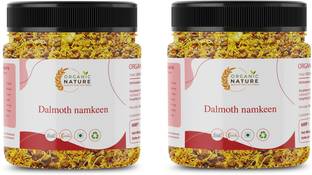 ORGANIC NATURE Dalmoth Mixture |Spicy & Crispy Namkeen | Delicious Indian Snack