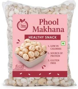 VEXA NATURALS Phool Makhana | Lotus Seeds | Natural & Crunchy Makhana | Rich in Fiber