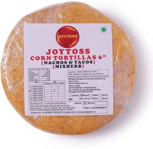 JOYTOSS Mixherb Tortillas 6" - Pack of 25 Pcs
