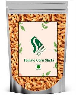 S Eleven Super Market Crunchy Tomato Corn Sticks Namkeen