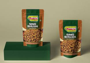 SAMRAT | Sing Bhujia Hot Masala Peanuts Namkeen | Tasty Snacks for a Crunchy Flavors |