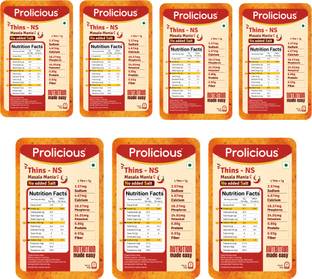 Prolicious Masala Mania Thins |No added salt | High Protien