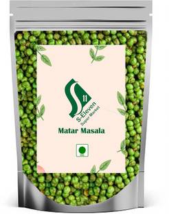 S Eleven Super Market Crispy Fried Green Masala Peas/Vatana/Matar Namkeen