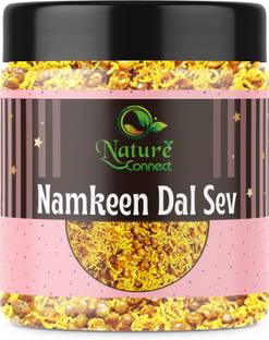 NATURE CONNECT Namkeen Dal Sev | Special Marwari Dalmoth Special Dal Moth Mixture | Jar Pack