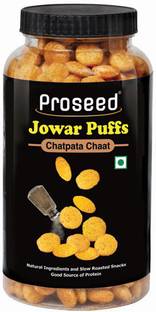 Proseed Jowar Puffs Chatpata Chat, 150g Slow Roasted Healthy Snack |Gluten Free,