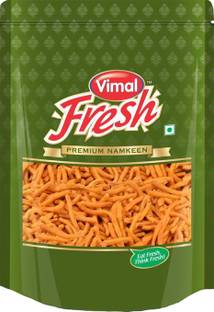 VIMAL Fresh Thick Sev 400gm, Authentic Gujarati Tea Time Snack,