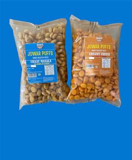 SNACK FIRST Baked Jowar Puff Combo Of 4, No Onion No Garlic, Jain, Each 100g