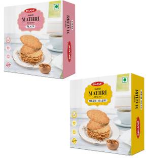 balasa Roasted Methi + Plain Mathi (Guiltfree Baked Bhakhri) Pack of 2