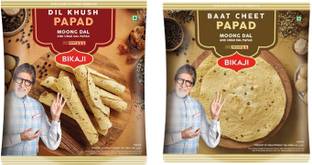 Bikaji Papad Dil Khush & Baat Cheet Papad