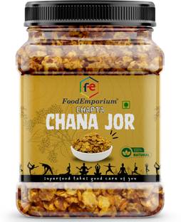 FoodEmporium Chana Jor Garam | Chana Jhor | Roasted Chick Pea | (Jar Pack 150 Gm)