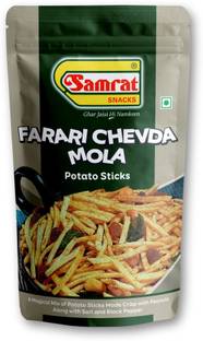 SAMRAT Farari Chevda Mola Potato Stick Mix Chawana Namkeen – Tasty Fasting Snack |