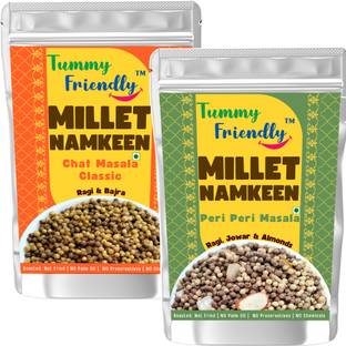 TummyFriendly Foods TummyFriendly Healhty Snacks-MilletBites-ProteinBites-SweetnSalt-ChocoNuts Puffcorn