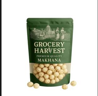 GROCERY HARVEST Phool Makhana | Light & Crispy Fox Nuts | Perfect for Fasting & Weight Loss