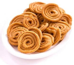 S Eleven Super Market Fresh Crispy Rice Flour Chakri Namkeen/Chakli/Murukku