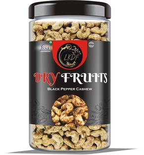 LKDF Blackpepper Cashew 500gm Pack | Dry Roasted Blackpepper Kaju