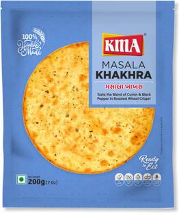 KMA Masala Khakhra - Handmade Roasted Gujarati Masala Khakhra, Ready to Eat Snacks