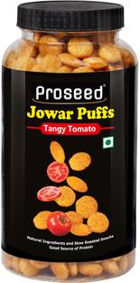 Proseed Jowar Puffs Tangy Tomato, 150g Slow Roasted Healthy Snack |Gluten Free,