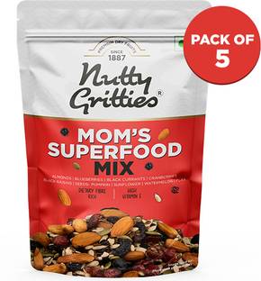 Nutty Gritties Mom's Superfood Mix ( Pack 5, Each 200g ) 1kg -