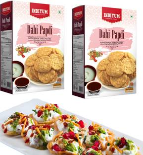 Indiyum Dahi Papdi Chaat | No Maida | Traditional Indian Snacks
