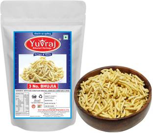 Yuvraj Food Product 3 no. Bhujiya sev namkeen 400 pack