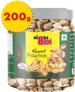 8AM Roasted Pistachios Can
