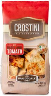 Pan Ducale Crostini Italian Crackers Basil & Tomato Pack of 1