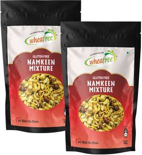 wheafree Gluten Free Namkeen Mixture - Pack of 2 (400g each)